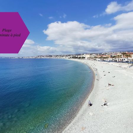 Studio - 1 Minute De La Plage Et De La Promenade Des Anglais Nice Exteriér fotografie