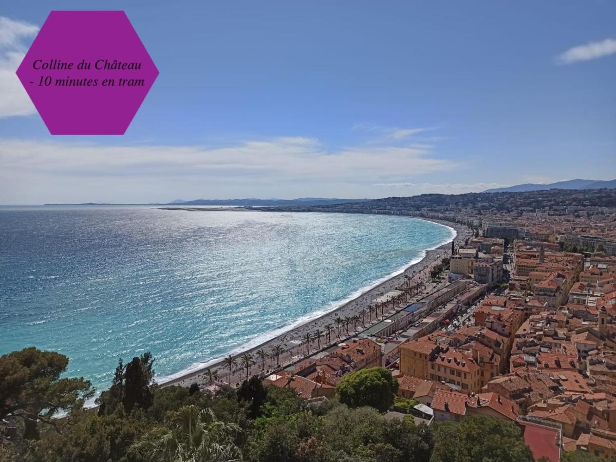 Studio - 1 Minute De La Plage Et De La Promenade Des Anglais Nice Exteriér fotografie