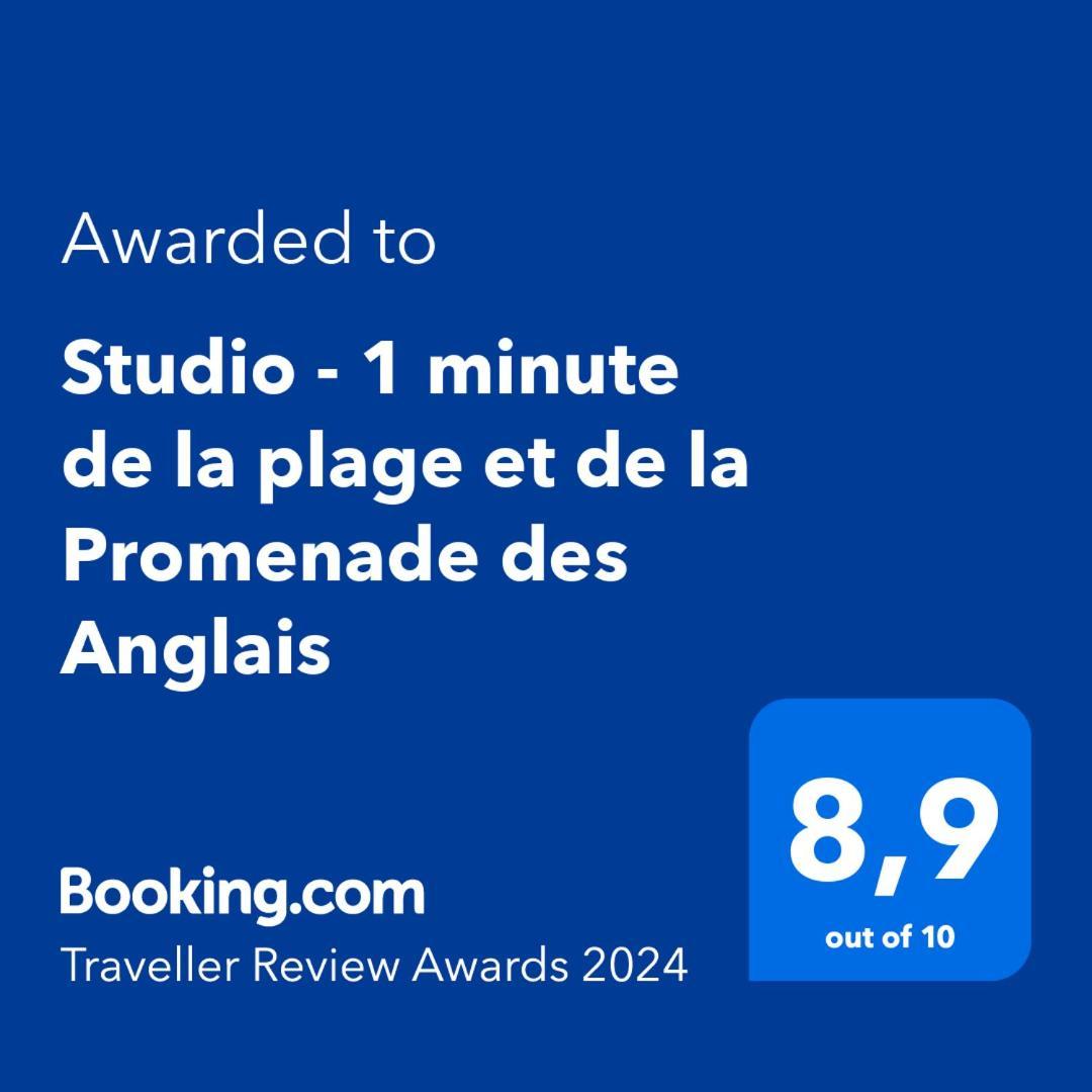 Studio - 1 Minute De La Plage Et De La Promenade Des Anglais Nice Exteriér fotografie